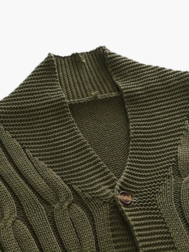 Teun | Pullover aus weichem Rippenstrickgewebe