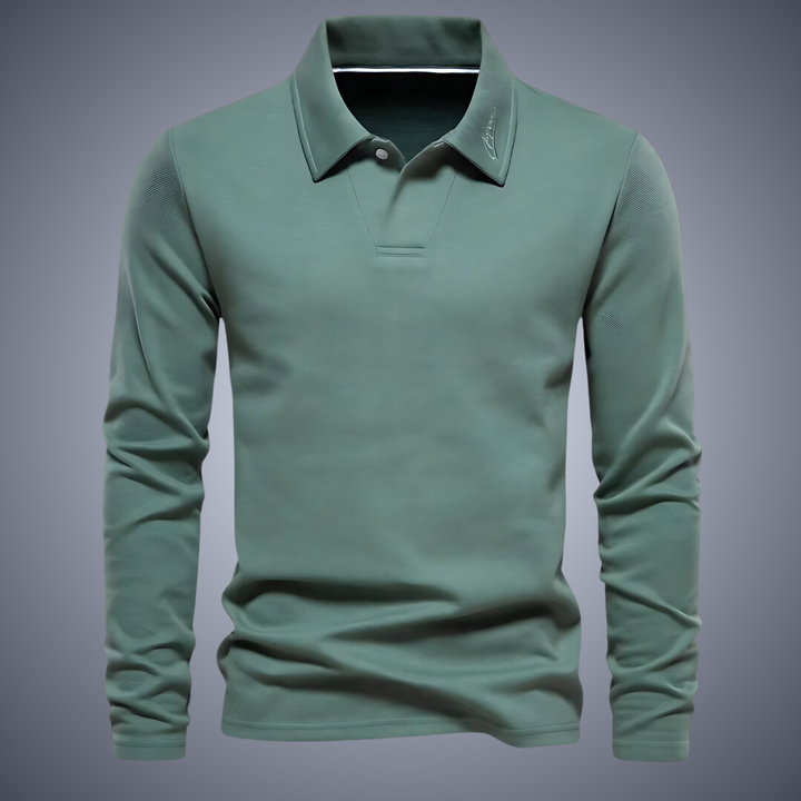 Noah | Polopullover mit langen Ärmeln – lässig elegant