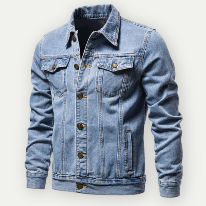 Frederik Klassische Jeansjacke für stilvolle Übergangszeit