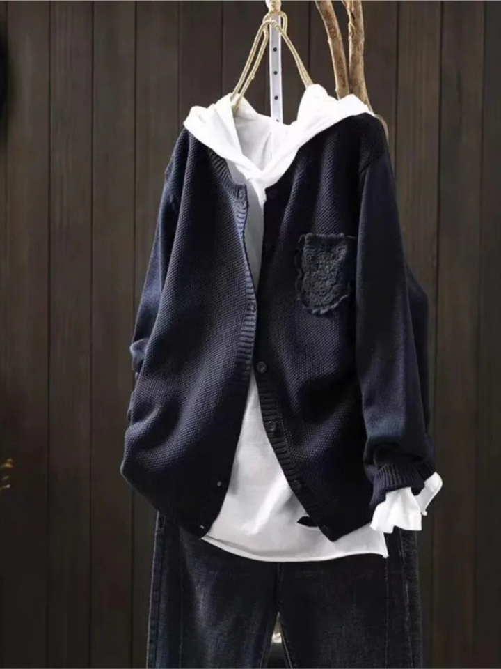 Sofia | Stylischer Cardigan aus feinem Strick