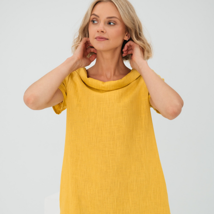 Riley | Leichtes Leinen-Sommerkleid für Damen