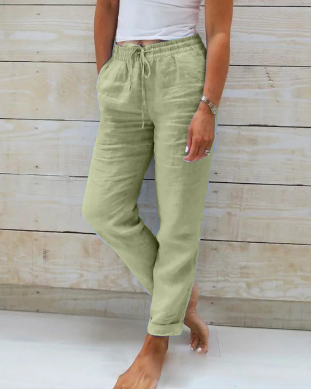 Bequeme Leinenhose | Perfekt für entspannte Sommertage