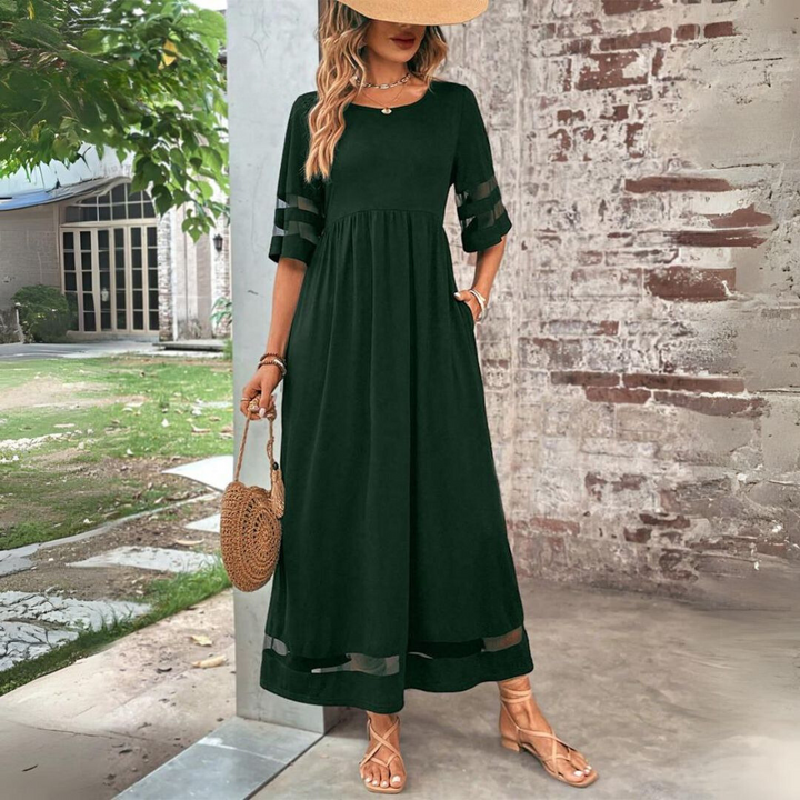 Ella | Stilvolles Kleid Damen Elegant Midi