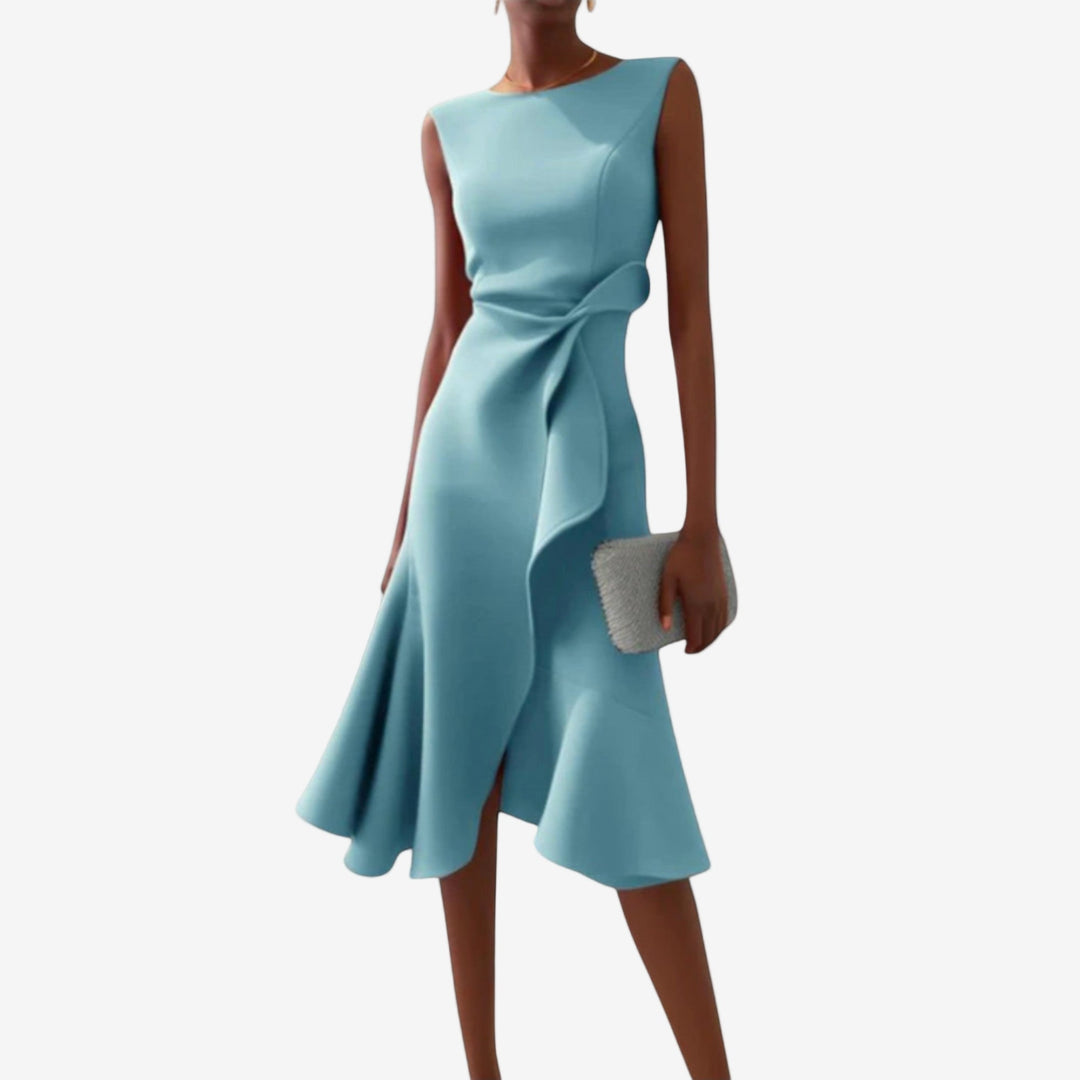 Bianca | Elegantes Midikleid mit modernem Schnitt