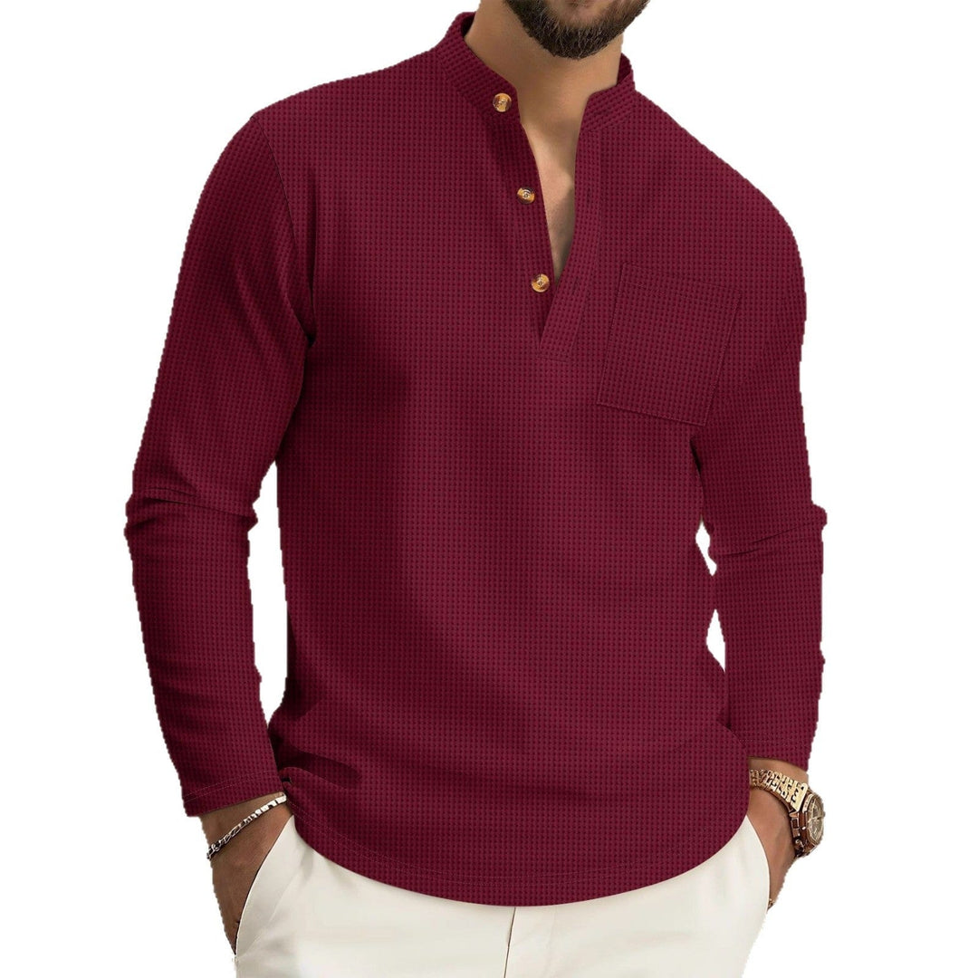 Elias | Leinen Henley Ferran für elegante Herren