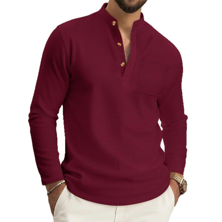 Elias | Leinen Henley Ferran für elegante Herren