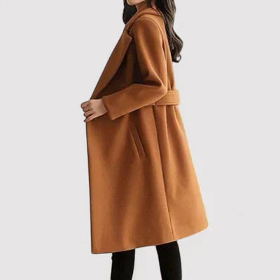 Sophie | Der Gürtel-Eleganz-Mantel im modernen Stil