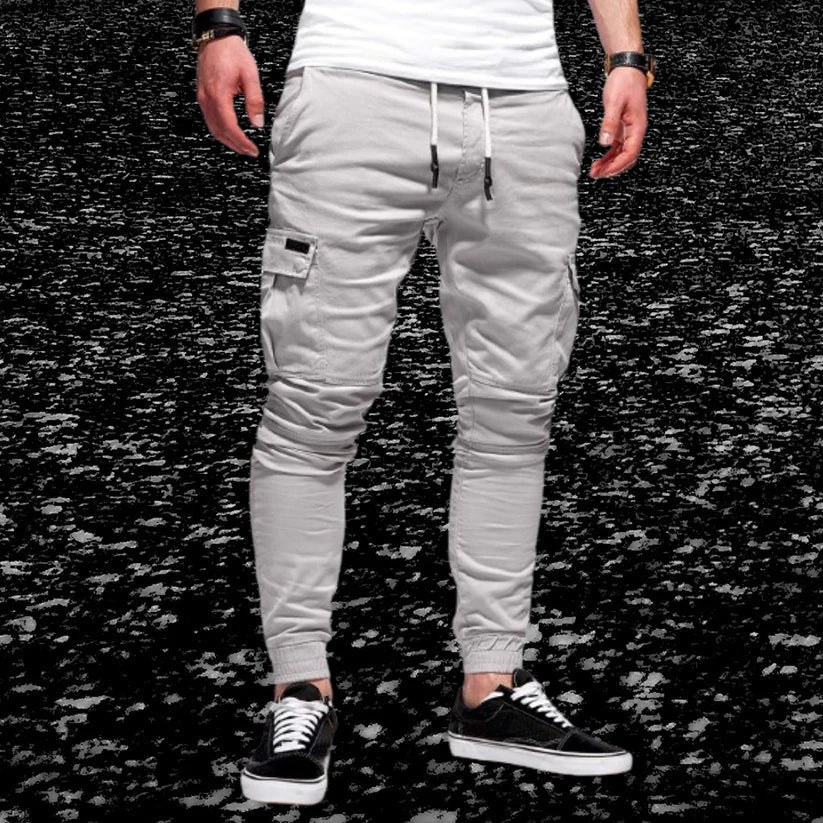 Daniel Lässige Herrenhose mit aufgesetzten Taschen für den Alltag