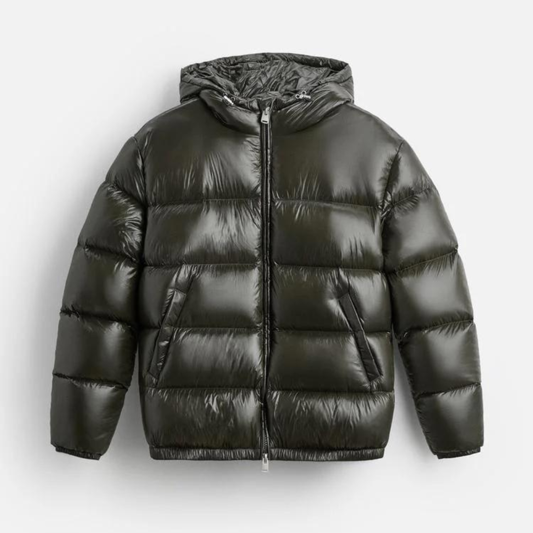 Pufferjacke mit 100 % echten Daunenfedern