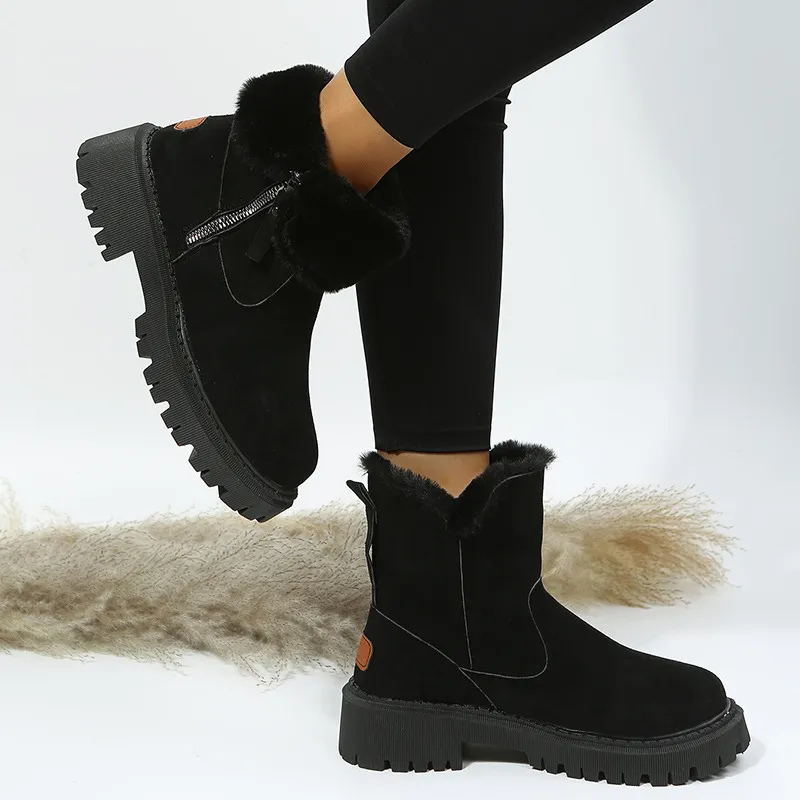 Mara | Stylische Winterstiefel mit Reißverschluss