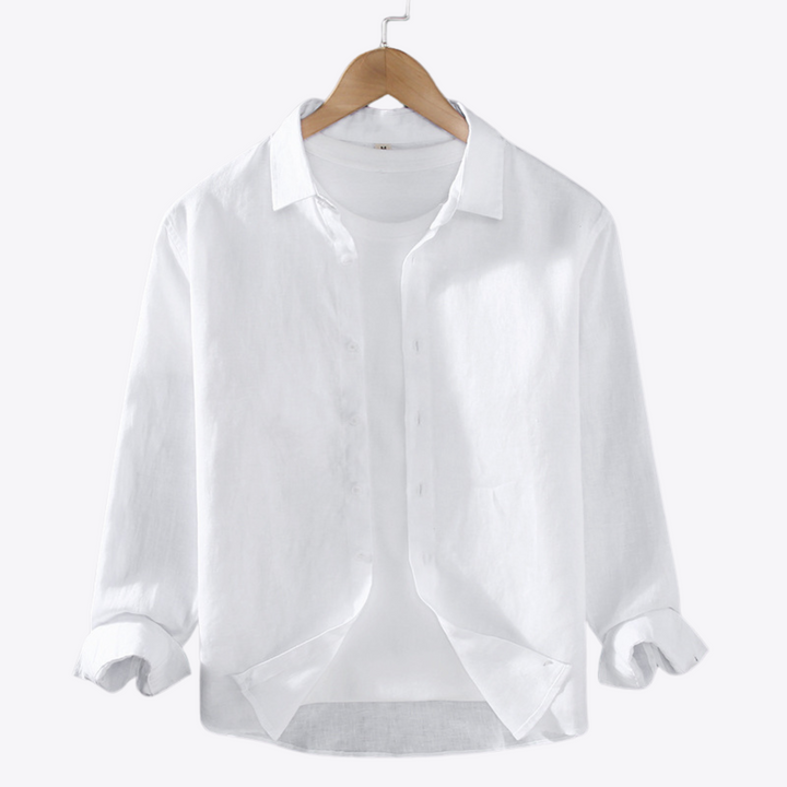 Toscana Breeze | 100% Leinen Knopfleiste
