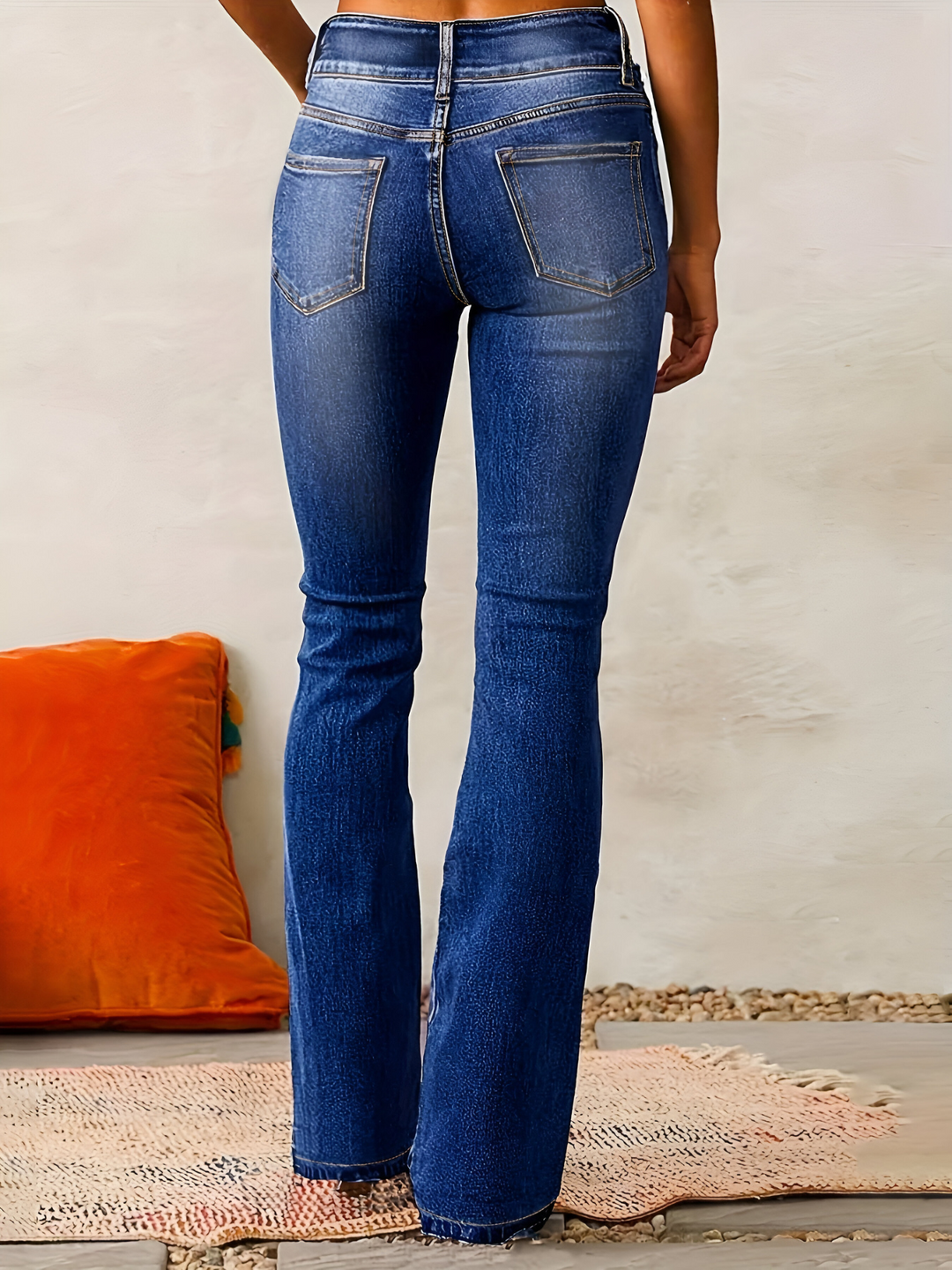 Tessa | Damen-Jeans mit weitem Bein im Sommerstil