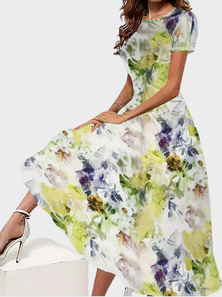 Amelie Fleur | Kleid mit floralem Allover-Druck