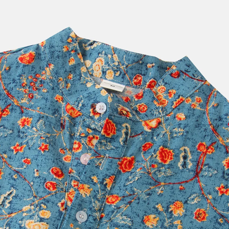 Jonah | Stylisches Hemd mit Blumendruck für Sommertage