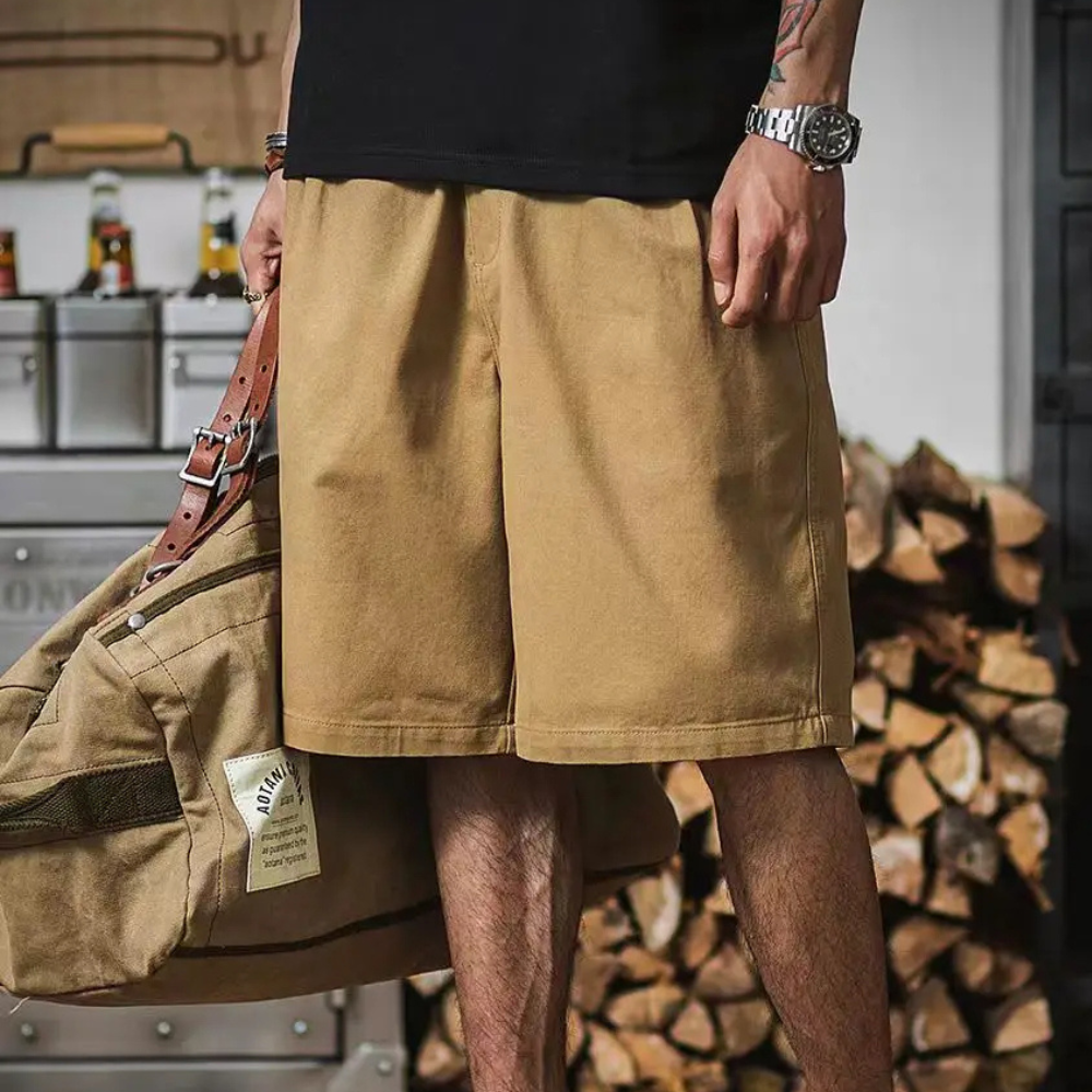 Premium Baumwoll | Gurkha-Shorts für stilvolle Sommertage