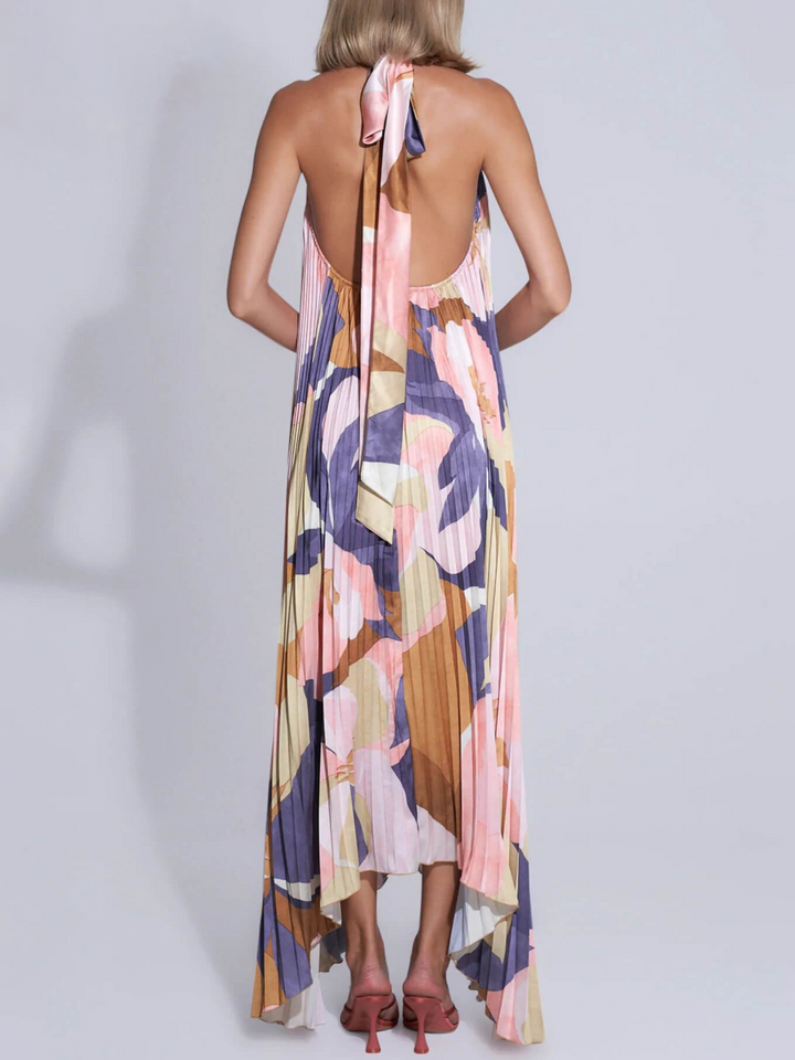Janella | Maxikleid mit Neckholder-Trägern