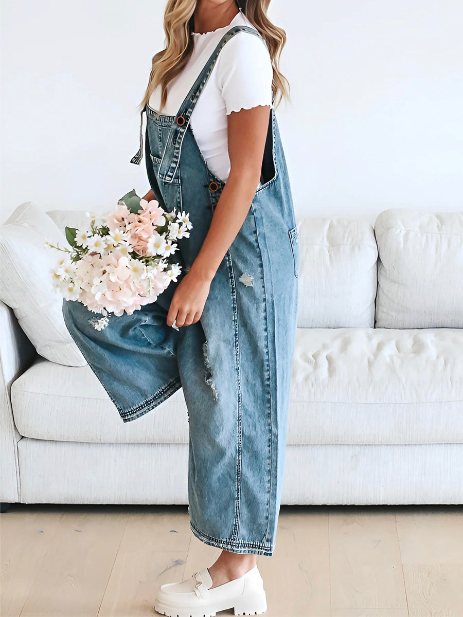 Rosemary | Bequeme Jeans-Latzhose für Damen