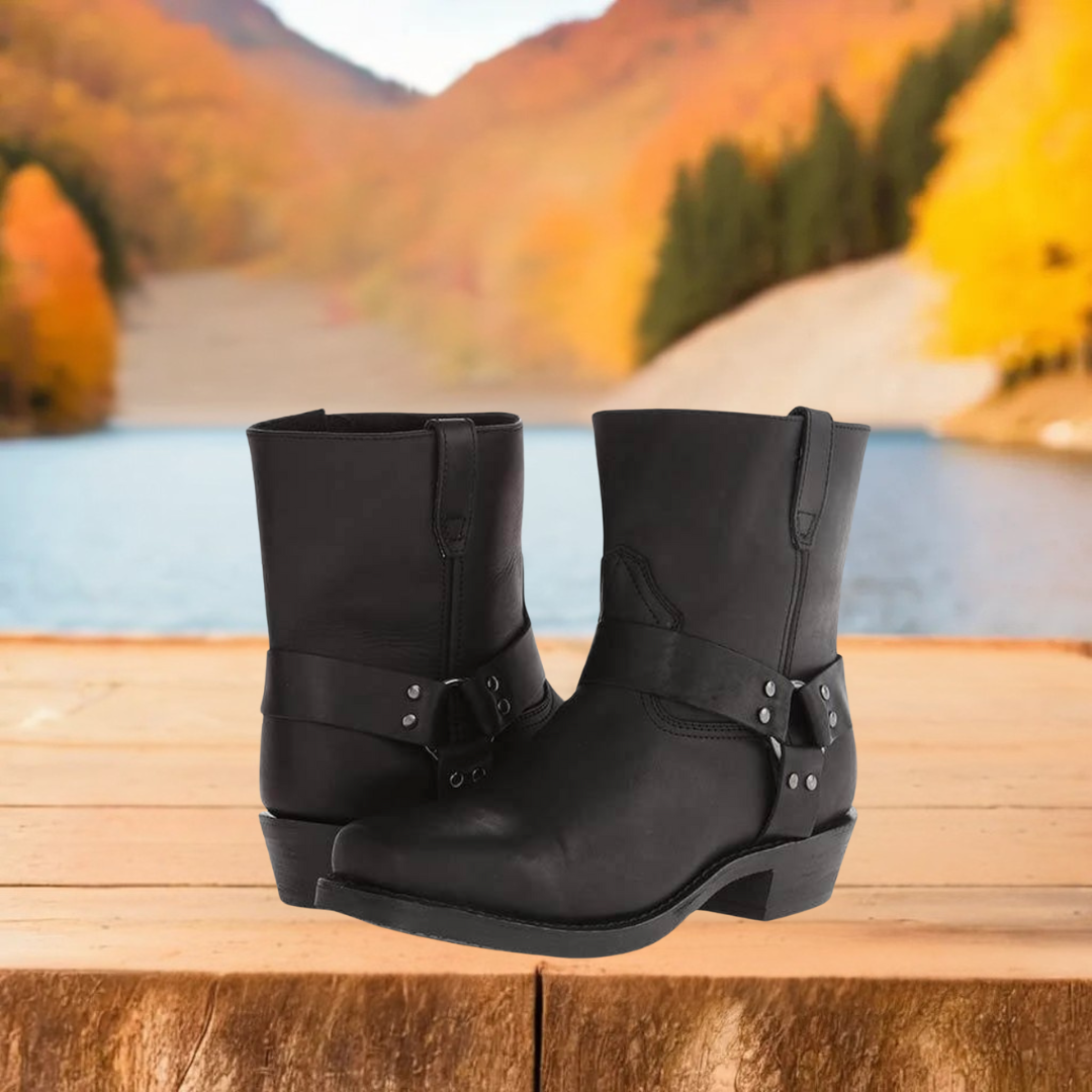 Jannes | Robuste Bikerstiefelette für jeden Tag