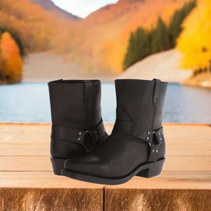 Jannes | Robuste Bikerstiefelette für jeden Tag