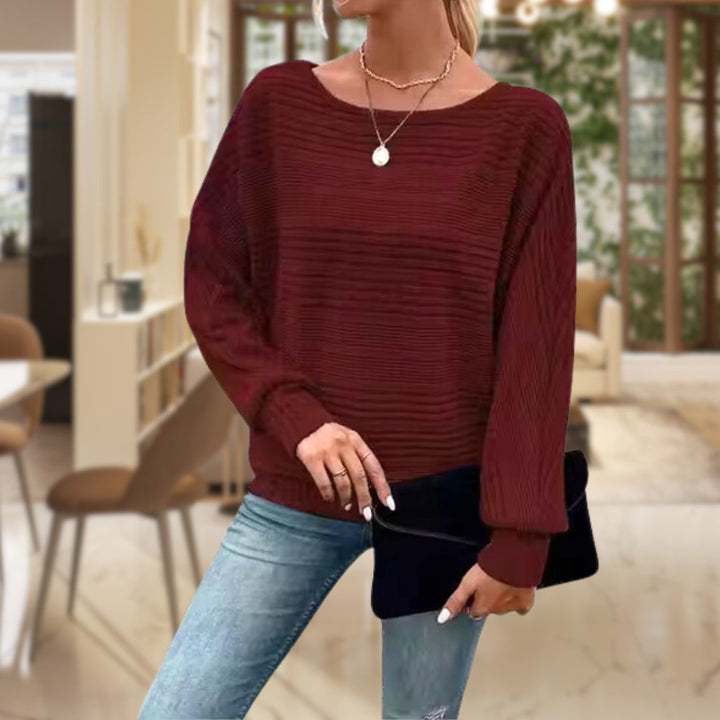 Annabelle | Strukturierter Damenpullover modern