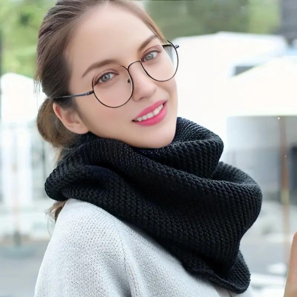 Engel | Eleganter runder Wollschal für Herbst und Winter