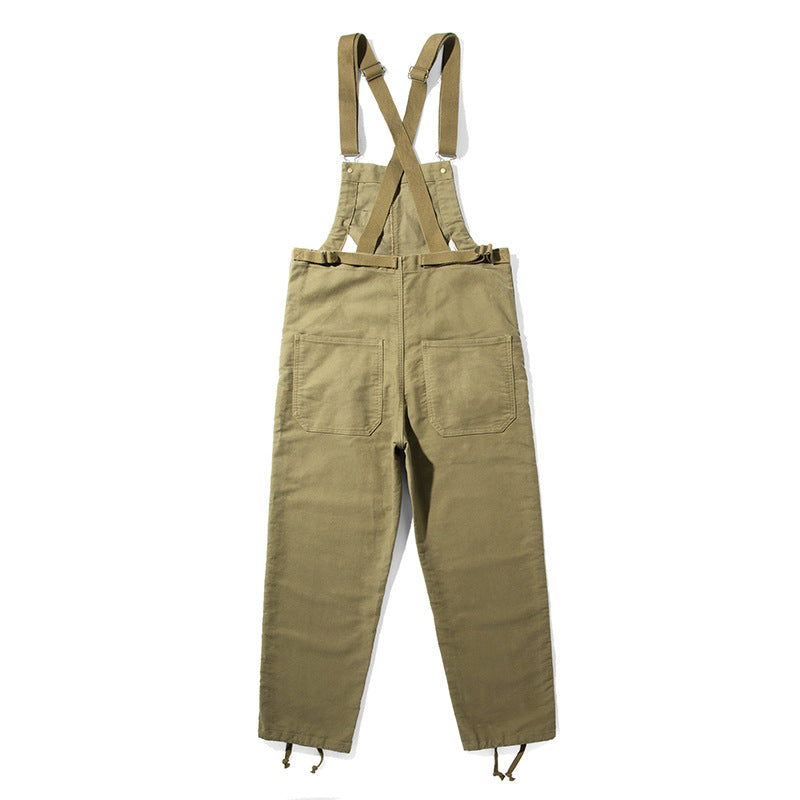 Elsa | Unisex-Overall aus Moleskin mit Kordelzug