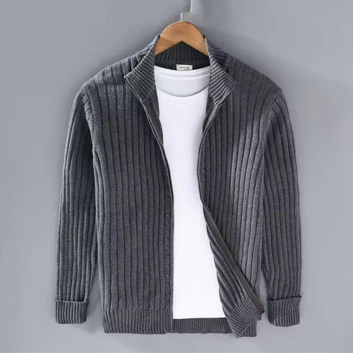 KnitZauber | Strickjacke mit Reißverschluss-Detail