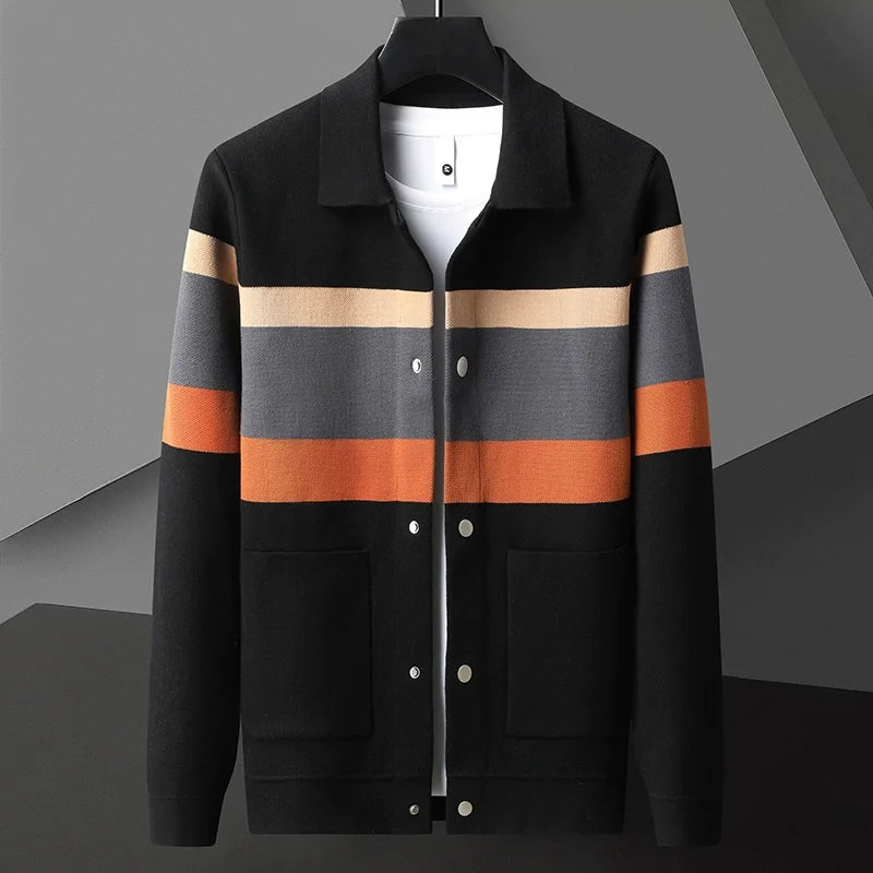 John Varsity Strickjacke mit sportlichem Look