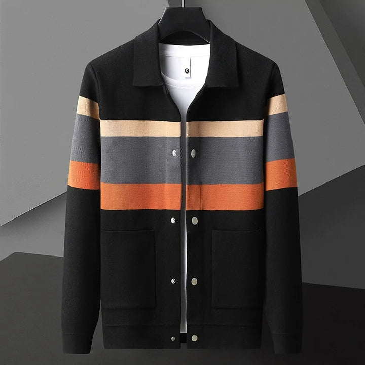 John Varsity Strickjacke mit sportlichem Look