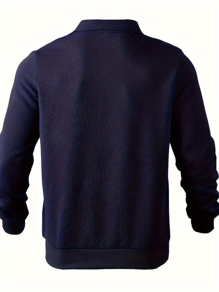 Ewald | Pullover mit viertellangem Reißverschluss