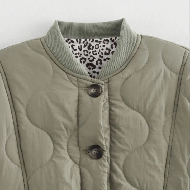 Isabelle | Jacke mit modischem Leopardenmuster