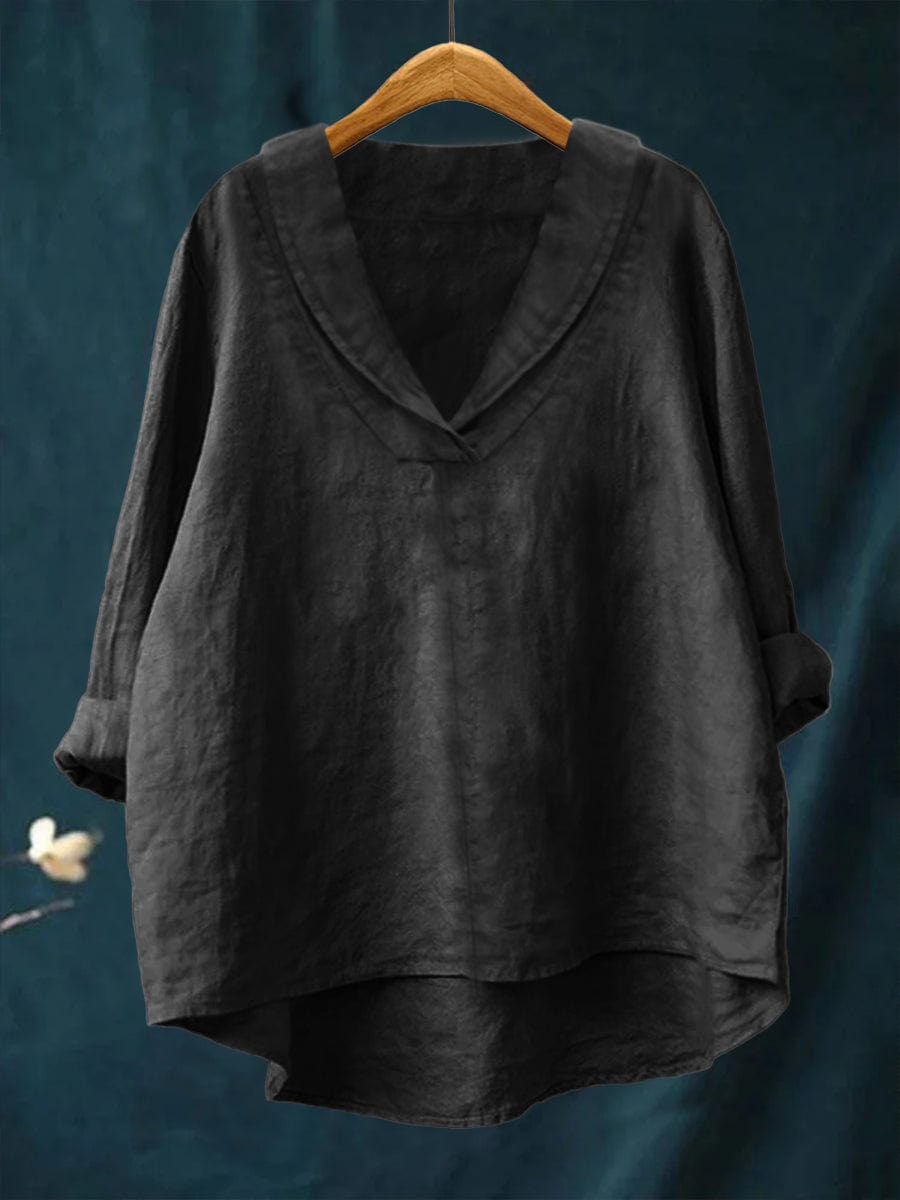 Sofia | Modische Sommerbluse Damen Leinen