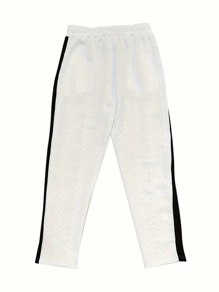 Kiana | Lässige Strickhose mit seitlichen Knopfakzenten