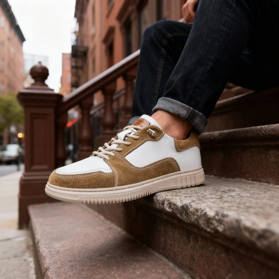 Julian | Zeitlose Wildleder Sneakers für Herren