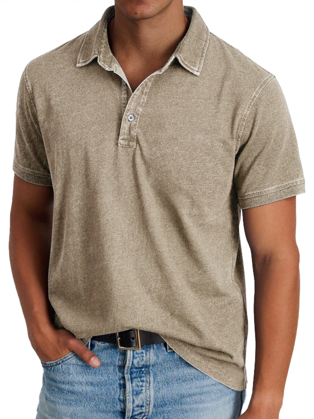 George | Herren-Poloshirt mit Kragen