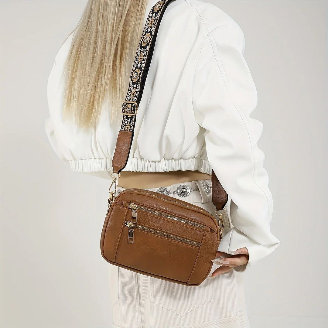Mireille | Elegante Leder-Umhängetasche