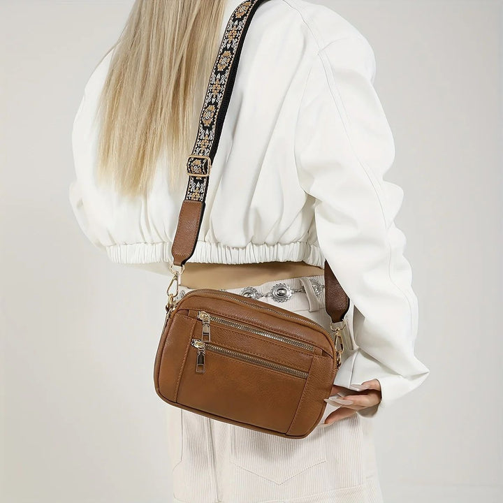 Mireille | Elegante Leder-Umhängetasche