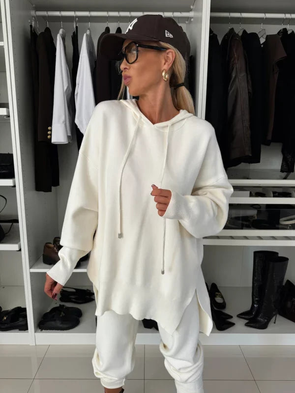 Evana | Zweiteiliges Damen-Set mit Kapuze und Shirt
