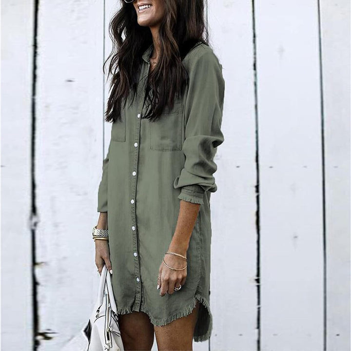 Fabiënne | Feminines Jeanskleid mit Vintage-Charme