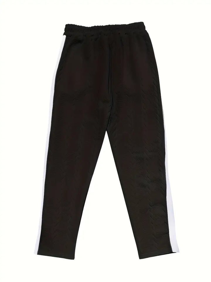Kiana | Lässige Strickhose mit seitlichen Knopfakzenten