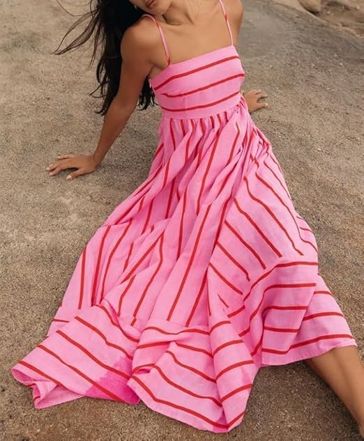 Bianca | Luftiges Maxi Kleid für laue Abende