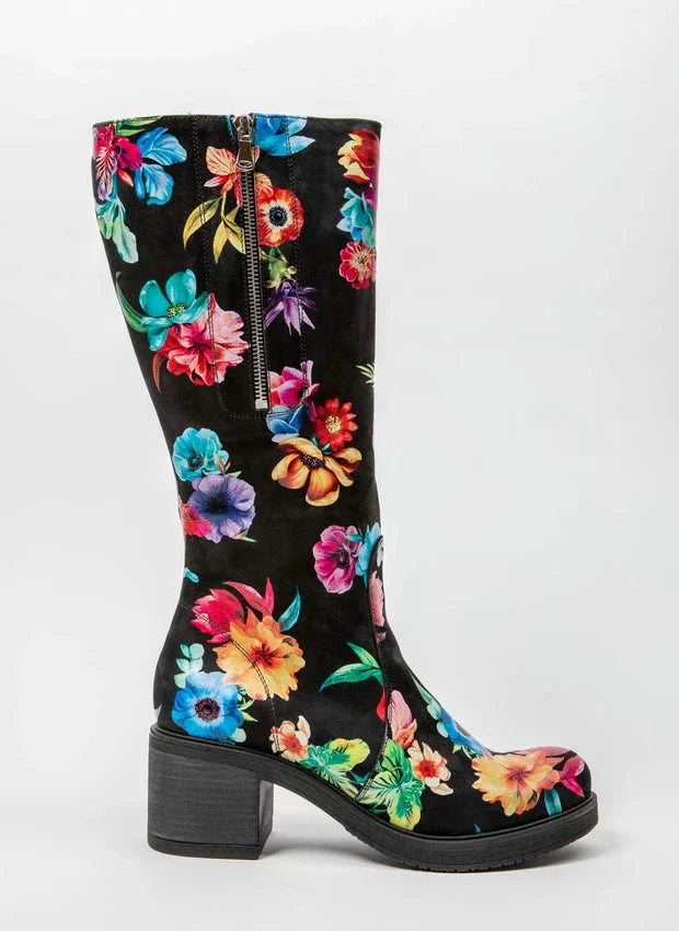 Amelia | Stilvolle Lederstiefel mit komfortablem Absatz