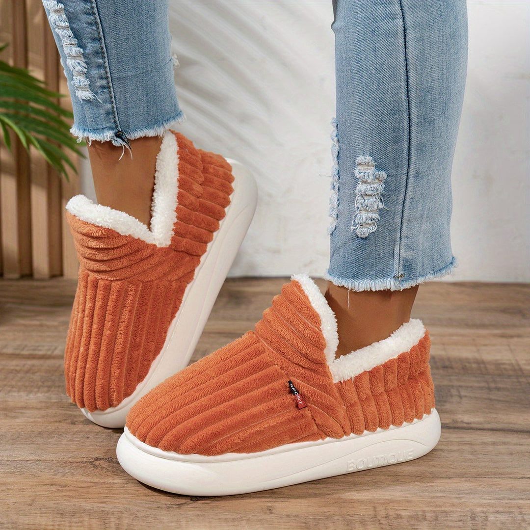 Lina | Gemütliche Plüsch-Pantoffeln für Damen