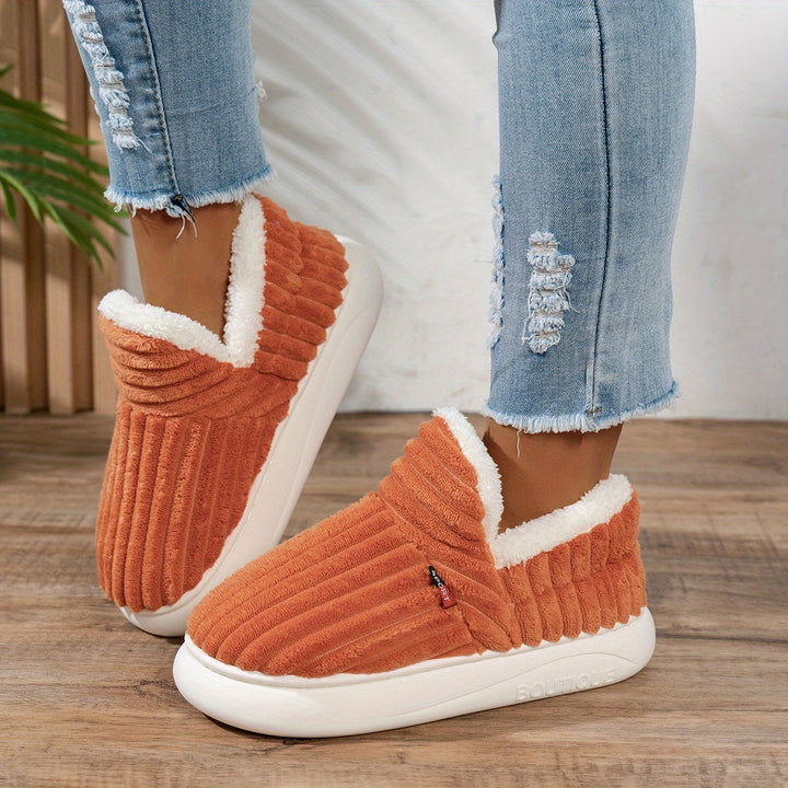 Lina | Gemütliche Plüsch-Pantoffeln für Damen