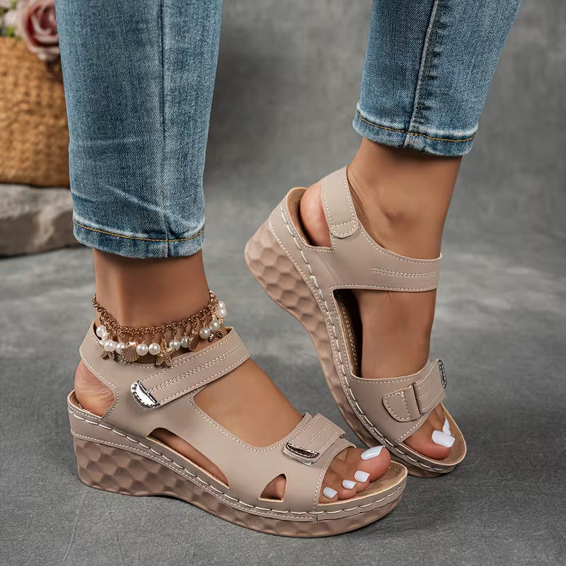 Hannah | Flexible Sandalen Damen Chic