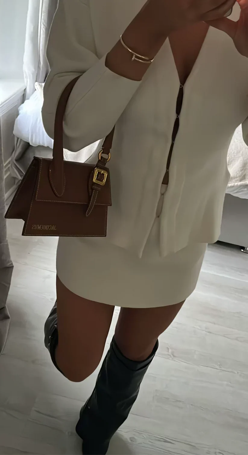 Mara | Modisches Strickset Damen mit feiner Rippung