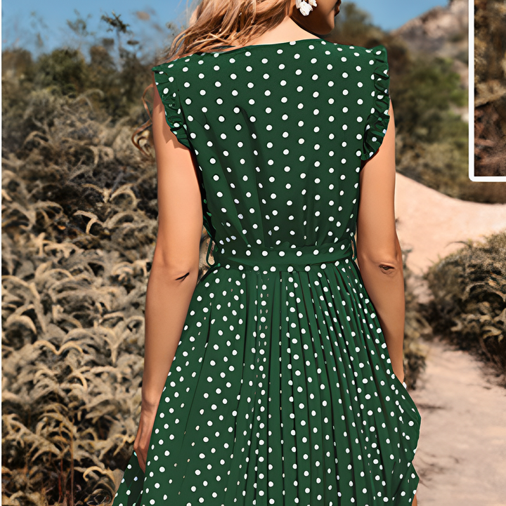Elegantes Sommerkleid im Vintage | Stil – NOEMIE mit Retro-Flair