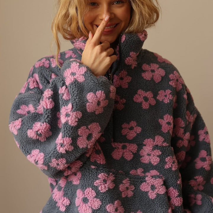 NORA | Kuschelige Fleecejacke für stilvolle Wärme