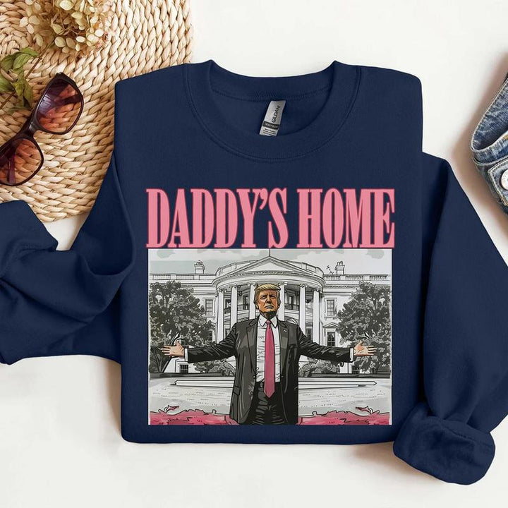 Daddy's Home | Pullover mit modernem Printdesign
