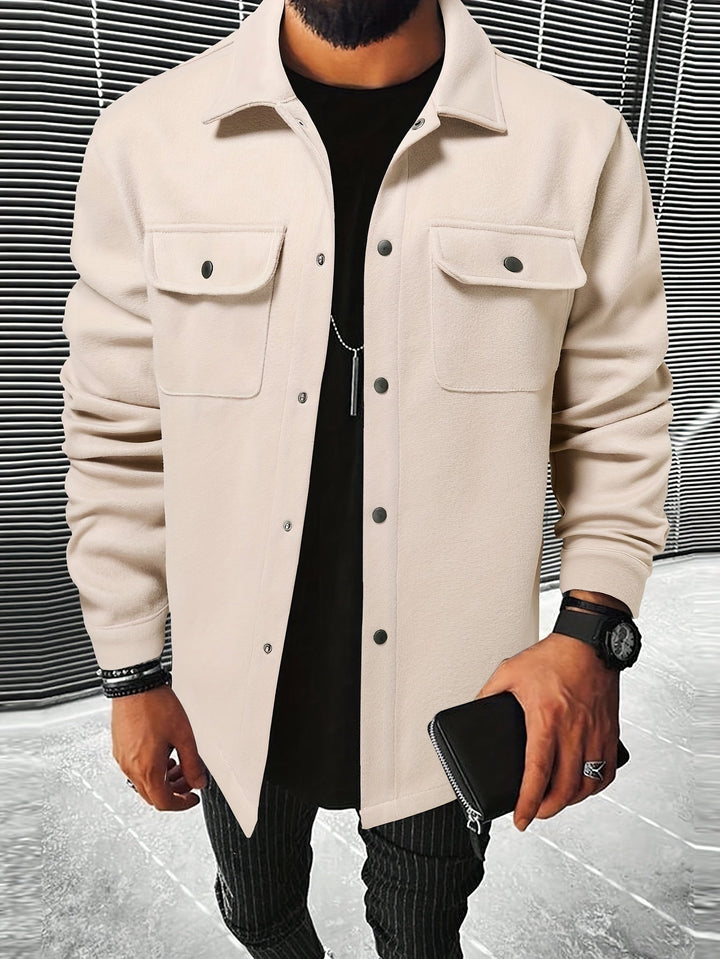 ModeBecker | Freizeitjacke für Herren mit Pattentasche